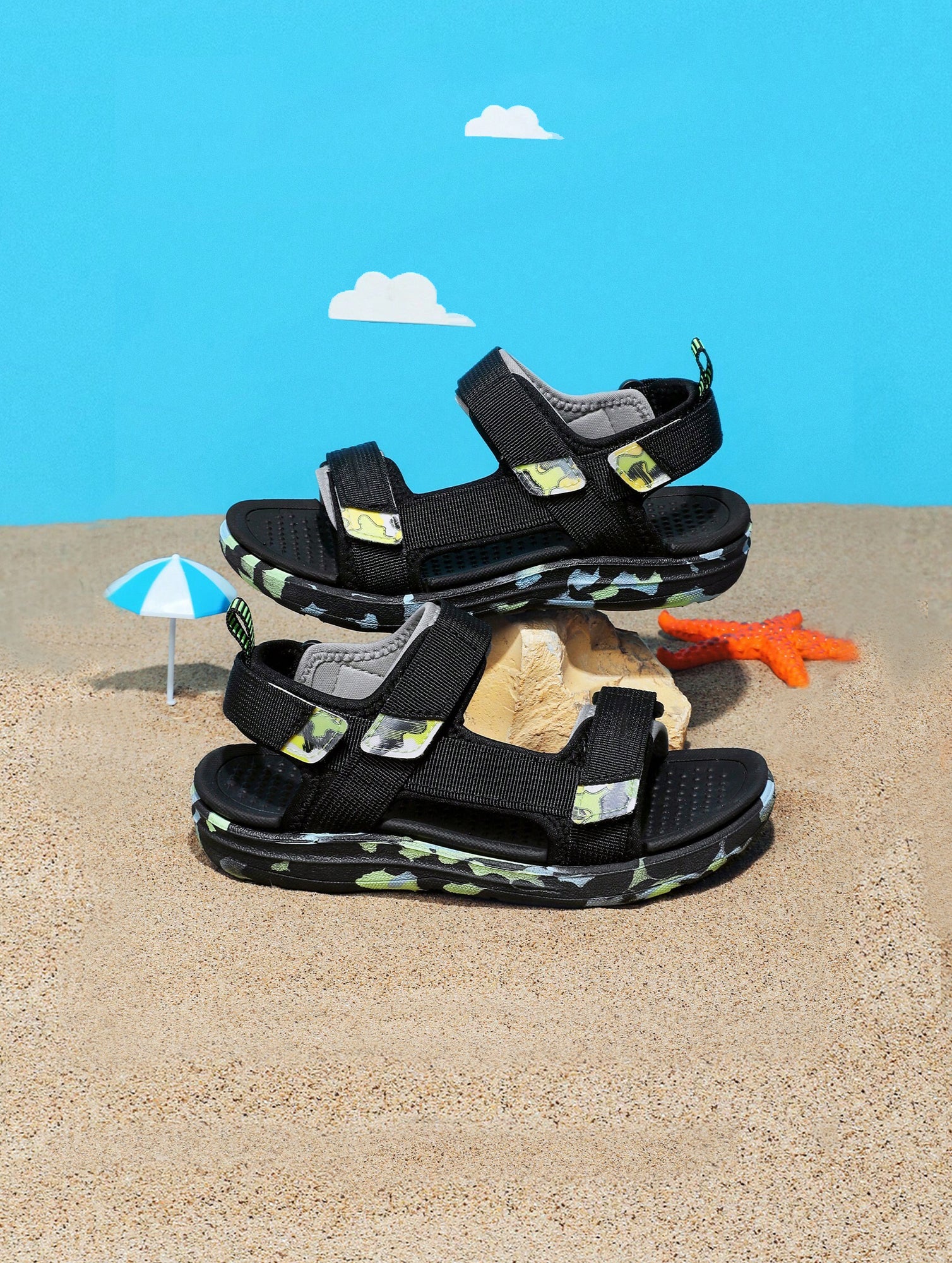 Children¡¯s Breathable Camouflage Sandals