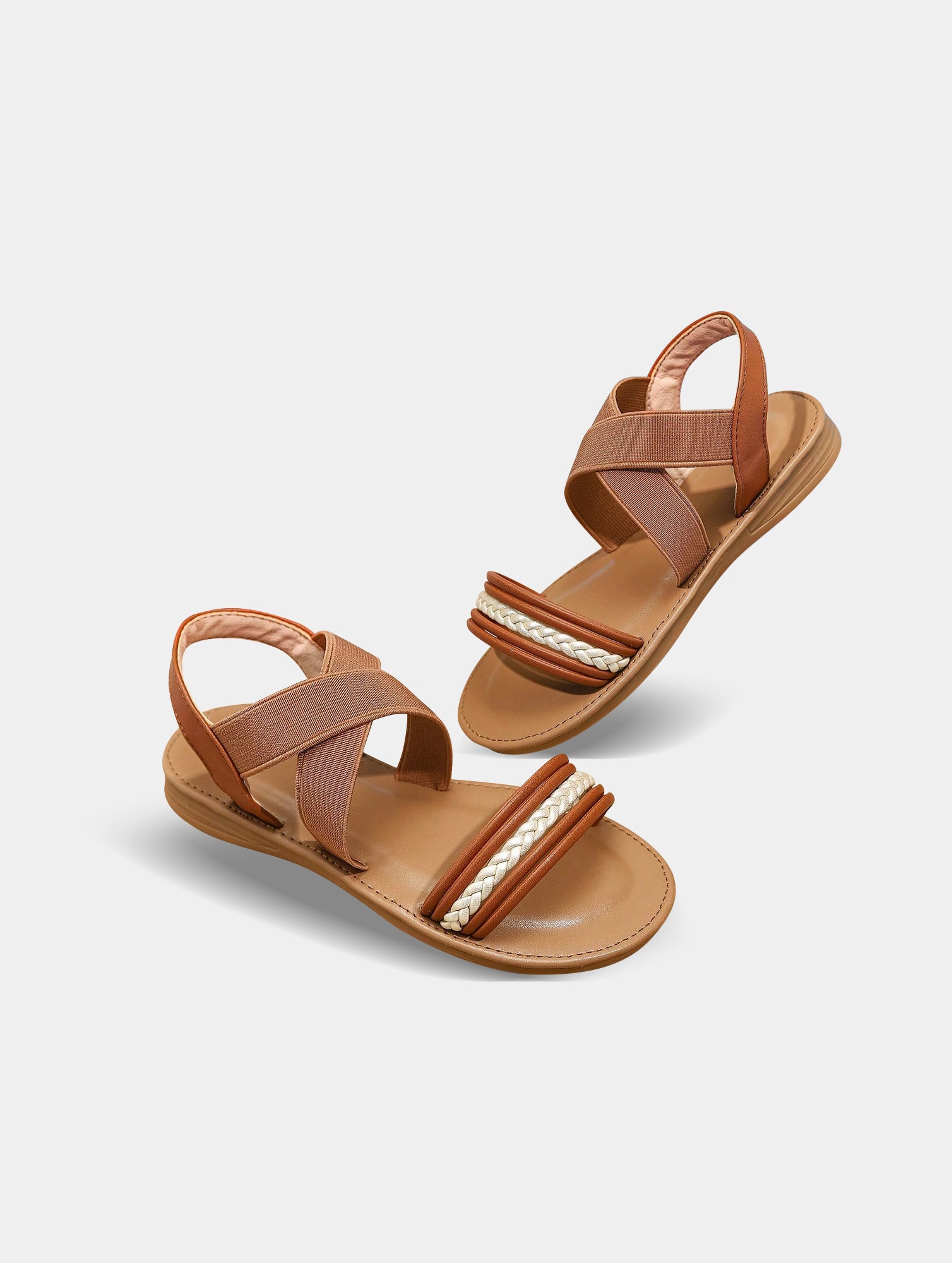 Children¡¯s Brown Roman Sandals
