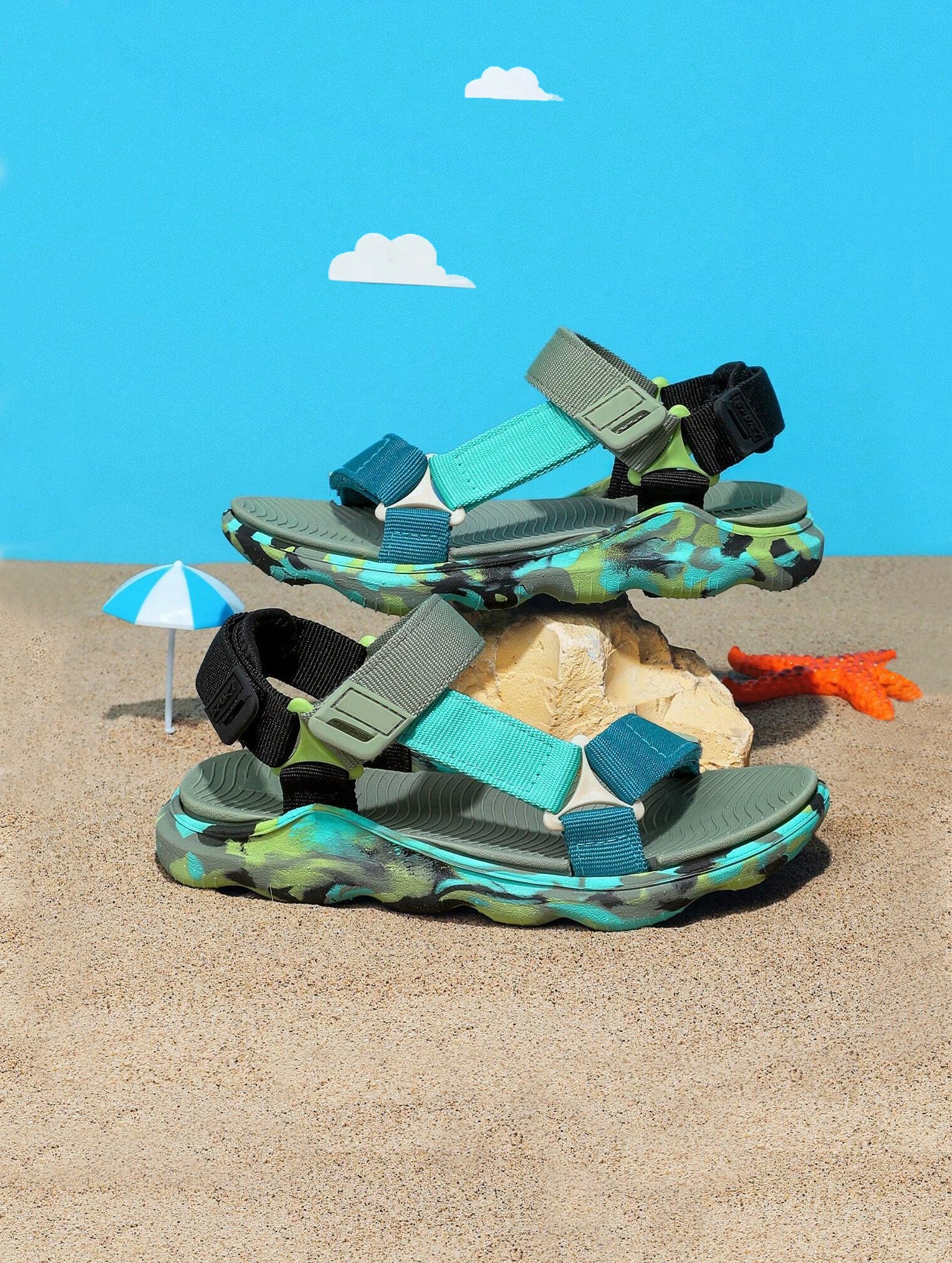 Children¡¯s Camo Beach Sandals