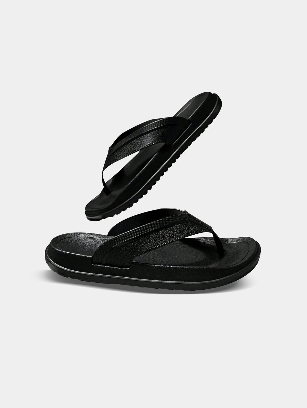 Men¡¯s Black Casual Flip Flops